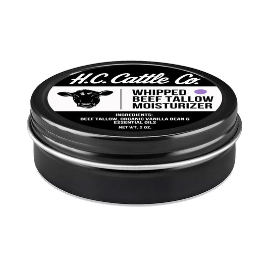 H.C. CATTLE CO. WHIPPED BEEF TALLOW MOISTURIZER (2 oz.)
