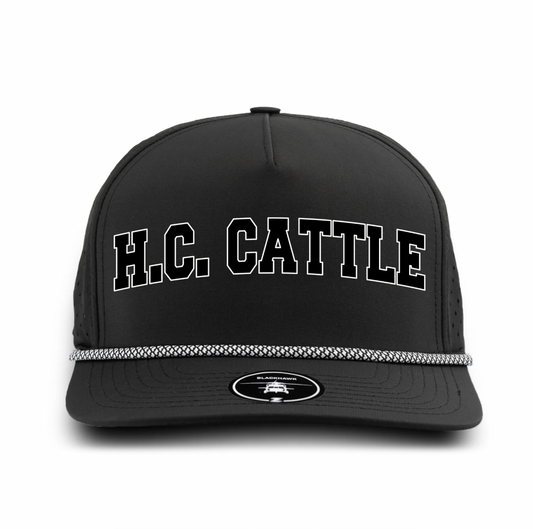 THE COLLEGE HAT - 5 PANEL PERFORMANCE ROPE HAT