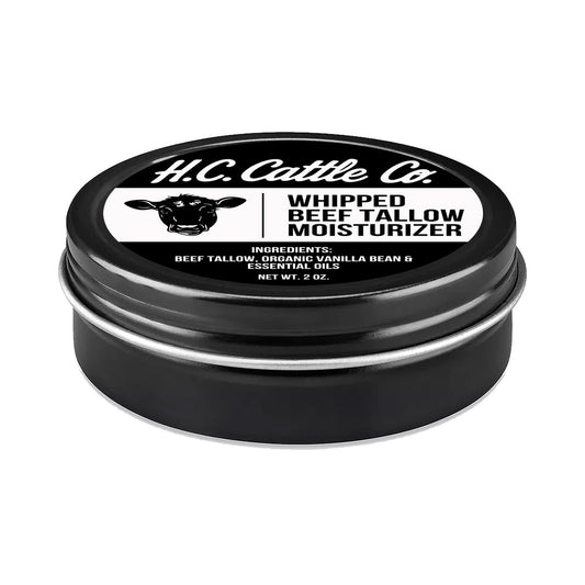 H.C. CATTLE CO. WHIPPED BEEF TALLOW MOISTURIZER (2 oz.)